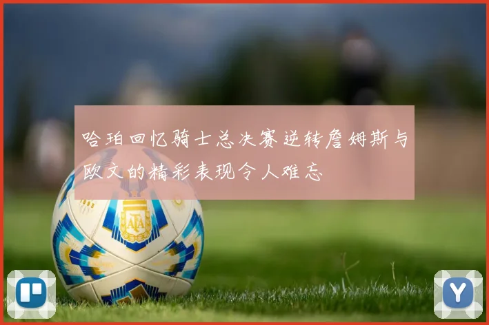 哈珀回忆骑士总决赛逆转詹姆斯与欧文的精彩表现令人难忘